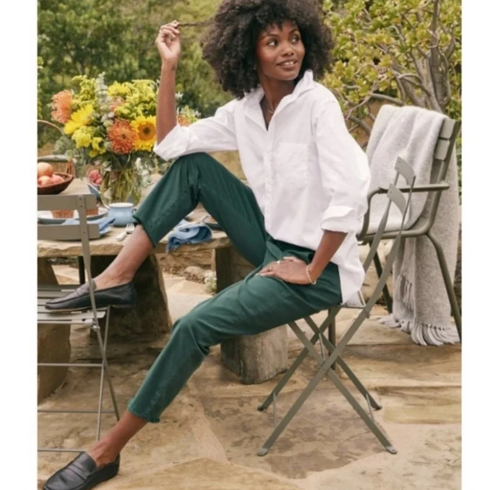 NEW! Frank & eileen Wicklow Stretch Cotton Chino Pants, SIZE 6 1209_4